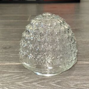 Vintage Clear Acorn Beehive Bubble Dragons Egg Porch Bathroom Light Shade Globe
